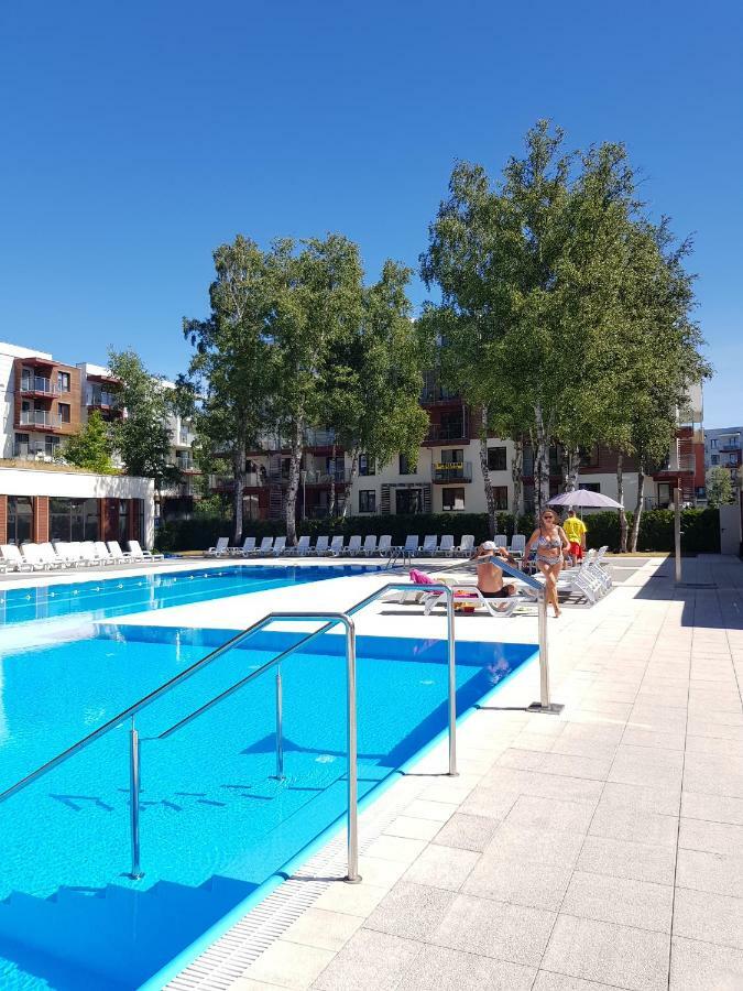 Apartament Pomaranczowy Z Basenem,Sauna-Blisko Morza. Kołobrzeg Exterior foto